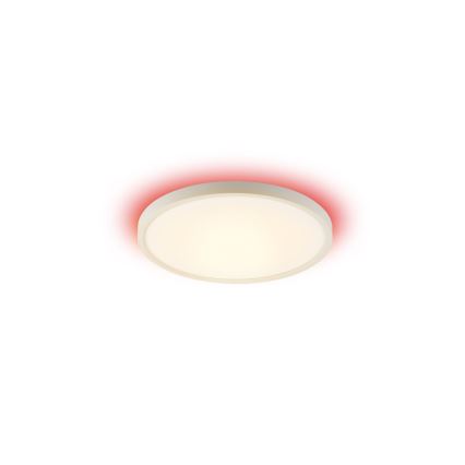 Immax NEO 07169-W60 - LED RGB+CCT Prigušiva plafonjera NEO LITE TUDO 65W/230V 2700-6500K Wi-Fi Tuya + Daljinski upravljač bela