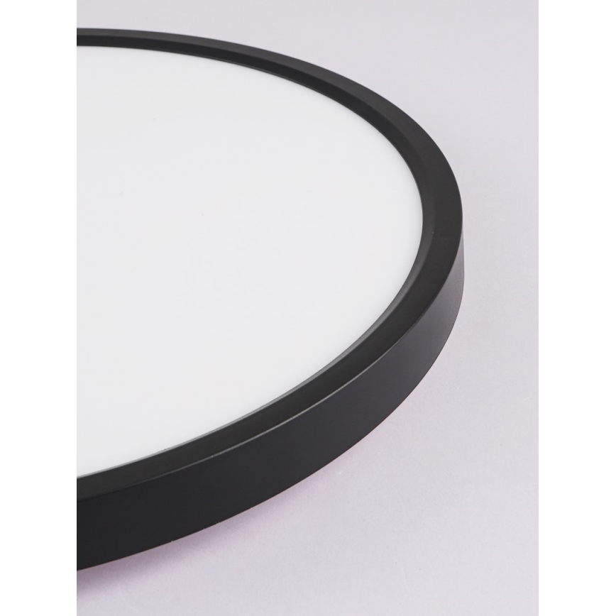 Immax NEO 07170-B60 - LED RGB+CCT Prigušiva plafonjera NEO LITE TUDO LED/65W/230V 2700-6500K Wi-Fi Tuya crno + Daljinski upravljač