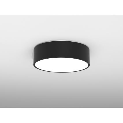 Immax NEO 07200L - LED Prigušiva plafonjera RONDATE LED/18W/230V 3000-6000K pr. 25 cm crno Tuya + Daljinski upravljač