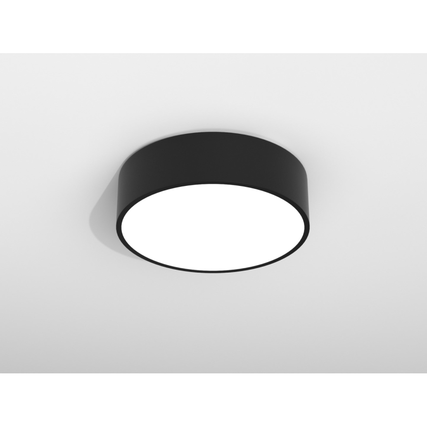 Immax NEO 07200L - LED Prigušiva plafonjera RONDATE LED/18W/230V 3000-6000K pr. 25 cm crno Tuya + Daljinski upravljač