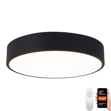 Immax NEO 07201L - LED Prigušiva plafonjera RONDATE LED/28W/230V crno Tuya + Daljinski upravljač