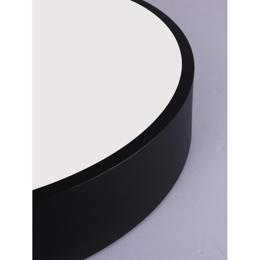 Immax NEO 07202L - LED Prigušiva plafonjera RONDATE LED/53W/230V crno Tuya + Daljinski upravljač