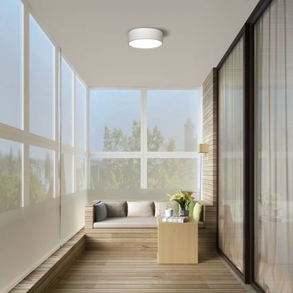Immax NEO 07204L - LED Prigušiva plafonjera RONDATE LED/18W/230V 3000-6000K bela Tuya + Daljinski upravljač