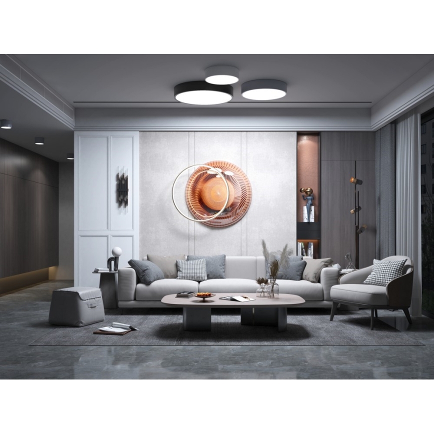 Immax NEO 07204L - LED Prigušiva plafonjera RONDATE LED/18W/230V 3000-6000K bela Tuya + Daljinski upravljač