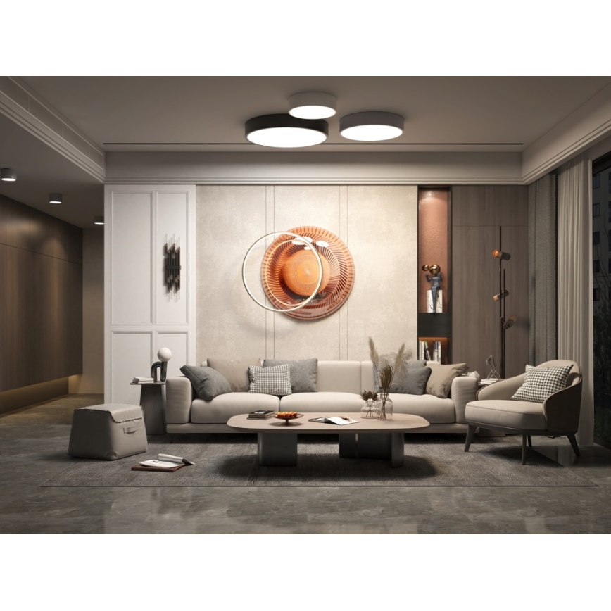 Immax NEO 07204L - LED Prigušiva plafonjera RONDATE LED/18W/230V 3000-6000K bela Tuya + Daljinski upravljač