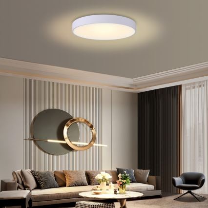 Immax NEO 07206L - LED Prigušiva plafonjera RONDATE LED/53W/230V bela Tuya + Daljinski upravljač