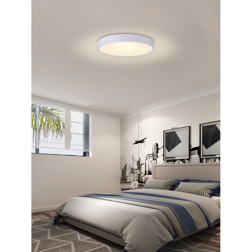 Immax NEO 07206L - LED Prigušiva plafonjera RONDATE LED/53W/230V bela Tuya + Daljinski upravljač