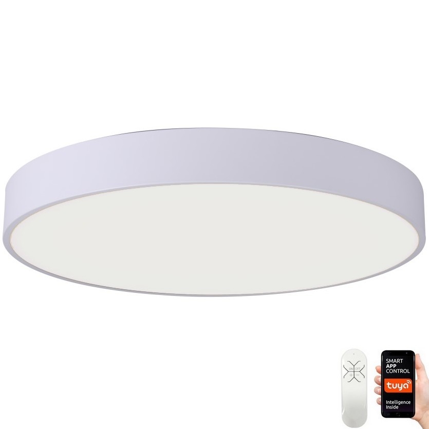 Immax NEO 07206L - LED Prigušiva plafonjera RONDATE LED/53W/230V bela Tuya + Daljinski upravljač