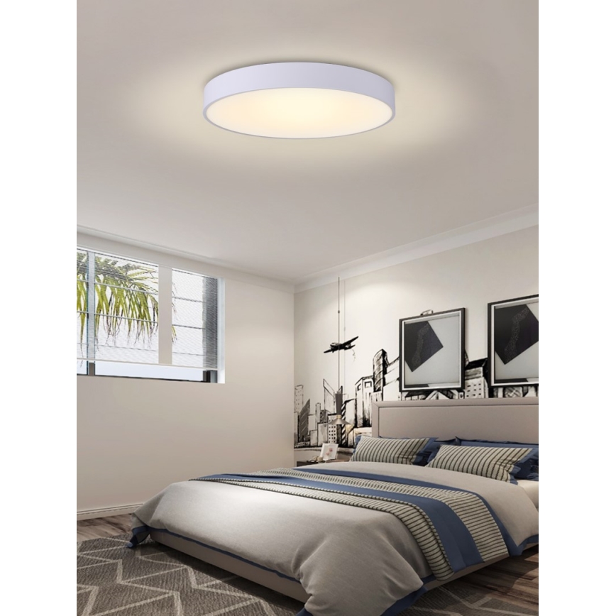 Immax NEO 07207L-LED Prigušiva plafonjera RONDATE 65W/230V 3000-6000K Tuya bela + Daljinski upravljač