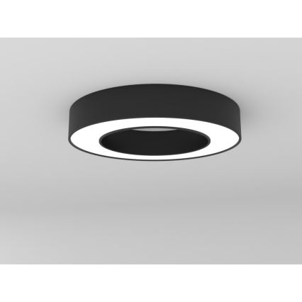 Immax NEO 07209L - LED Prigušiva plafonjera PASTEL LED/53W/230V 60 cm crno Tuya + Daljinski upravljač