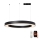 Immax NEO 07211L - LED Prigušivi luster na sajli PASTEL LED/68W/230V 2700-6500K Tuya crno + Daljinski upravljač