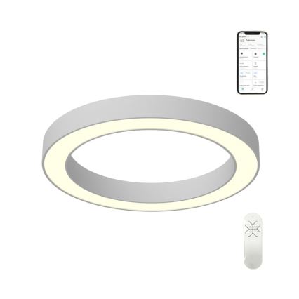 Immax NEO 07212L - LED Prigušivo svetlo PASTEL LED/53W/230V bela Tuya + Daljinski upravljač