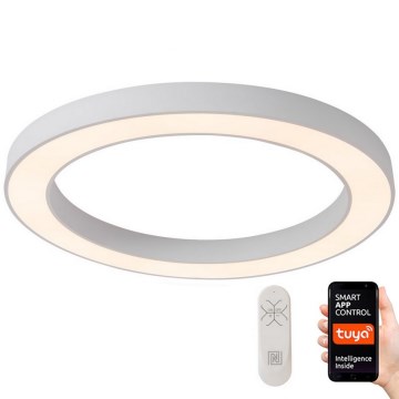 Immax NEO 07213L - LED Prigušiva plafonjera PASTEL LED/68W/230V 95 cm bela Tuya + Daljinski upravljač