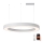 Immax NEO 07214L - LED Prigušivi luster na sajli PASTEL LED/68W/230V 2700-6500K bela 95 cm Tuya + Daljinski upravljač