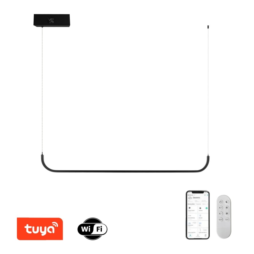 Immax NEO 07221L - LED Prigušivi luster na sajli NEO LITE PATTINI LED/26W/230V 2700-6500K Wi-Fi Tuya + Daljinski upravljač
