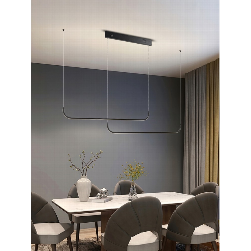 Immax NEO 07226L - LED Prigušivi luster na sajli PATTINI LED/53W/230V Tuya + Daljinski upravljač