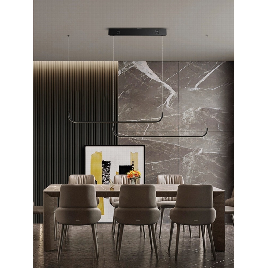Immax NEO 07226L - LED Prigušivi luster na sajli PATTINI LED/53W/230V Tuya + Daljinski upravljač