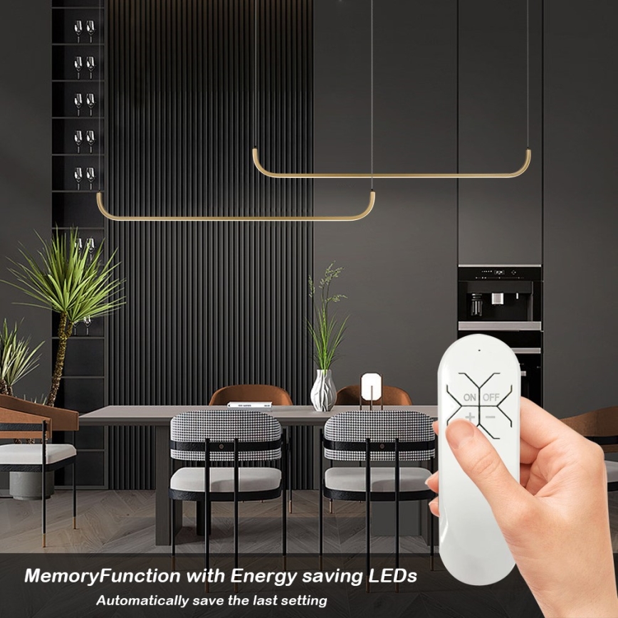 Immax NEO 07228L - LED Prigušivi luster na sajli PATTINI LED/53W/230V Tuya + Daljinski upravljač