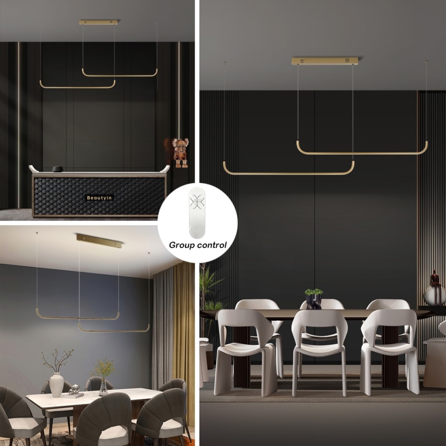 Immax NEO 07228L - LED Prigušivi luster na sajli PATTINI LED/53W/230V Tuya + Daljinski upravljač