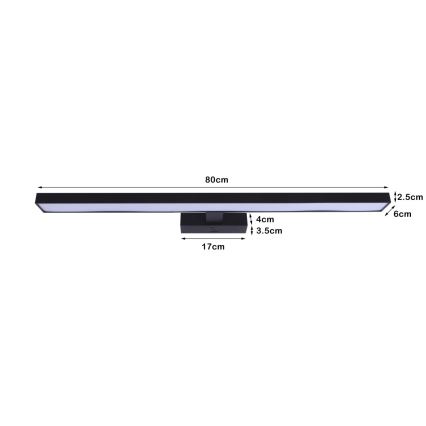 Immax NEO 07229L - LED Prigušiva lampa za slike PINNA LED/34W/230V Tuya + Daljinski upravljač