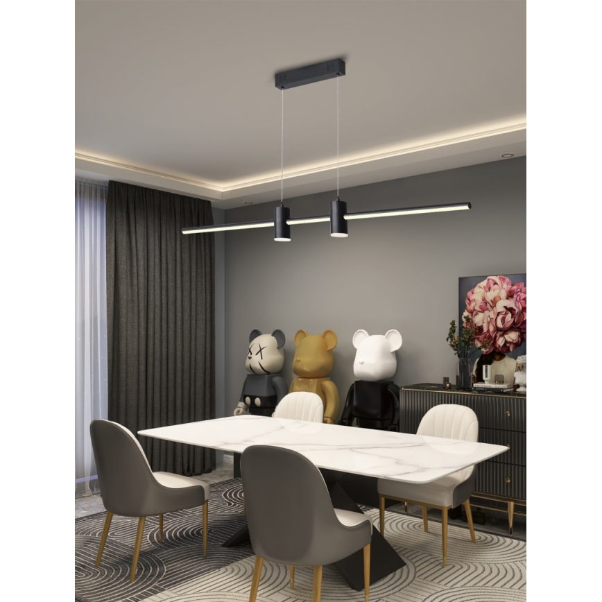 Immax NEO 07230L - LED Prigušivi luster na sajli NEO LITE ESTRELAS LED/30W/230V 2700-6500K Wi-Fi Tuya + Daljinski upravljač