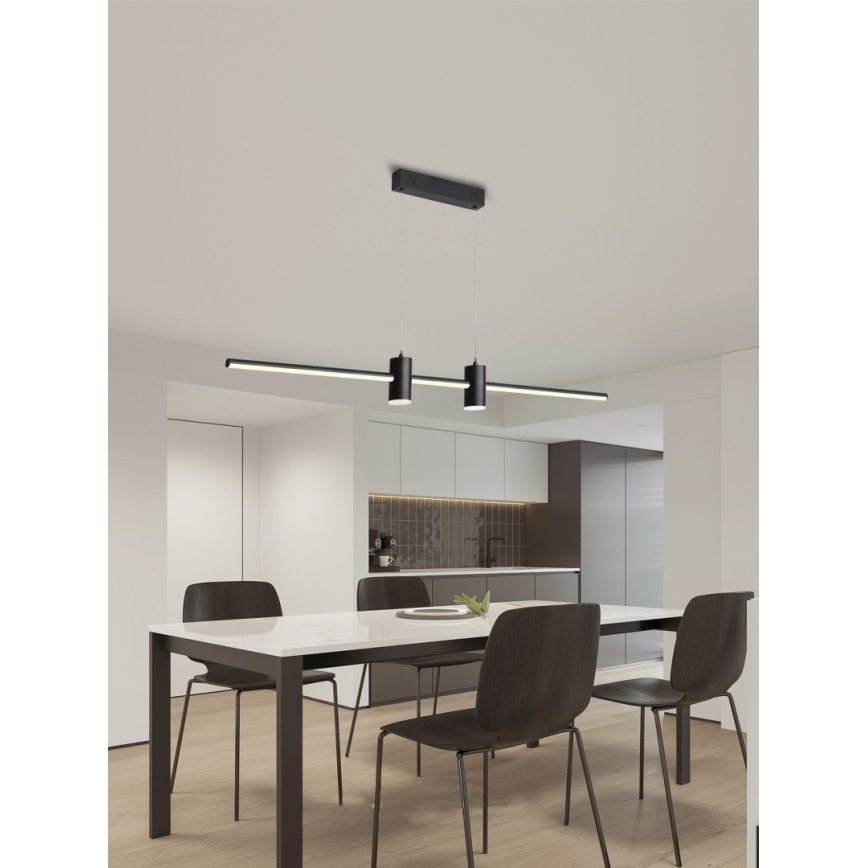 Immax NEO 07230L - LED Prigušivi luster na sajli NEO LITE ESTRELAS LED/30W/230V 2700-6500K Wi-Fi Tuya + Daljinski upravljač