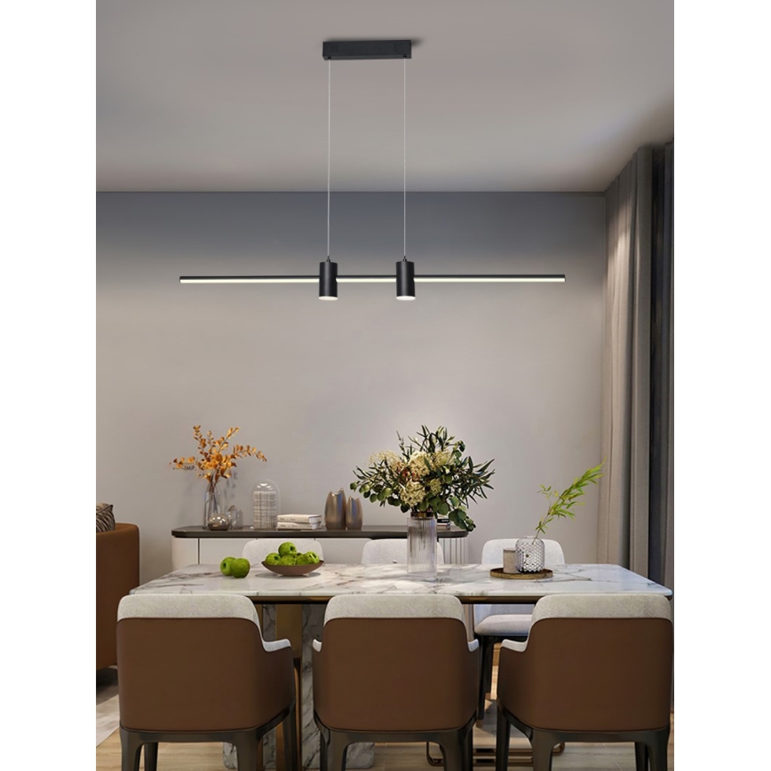 Immax NEO 07230L - LED Prigušivi luster na sajli NEO LITE ESTRELAS LED/30W/230V 2700-6500K Wi-Fi Tuya + Daljinski upravljač