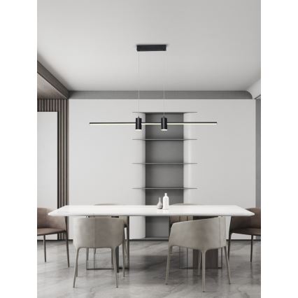 Immax NEO 07230L - LED Prigušivi luster na sajli NEO LITE ESTRELAS LED/30W/230V 2700-6500K Wi-Fi Tuya + Daljinski upravljač