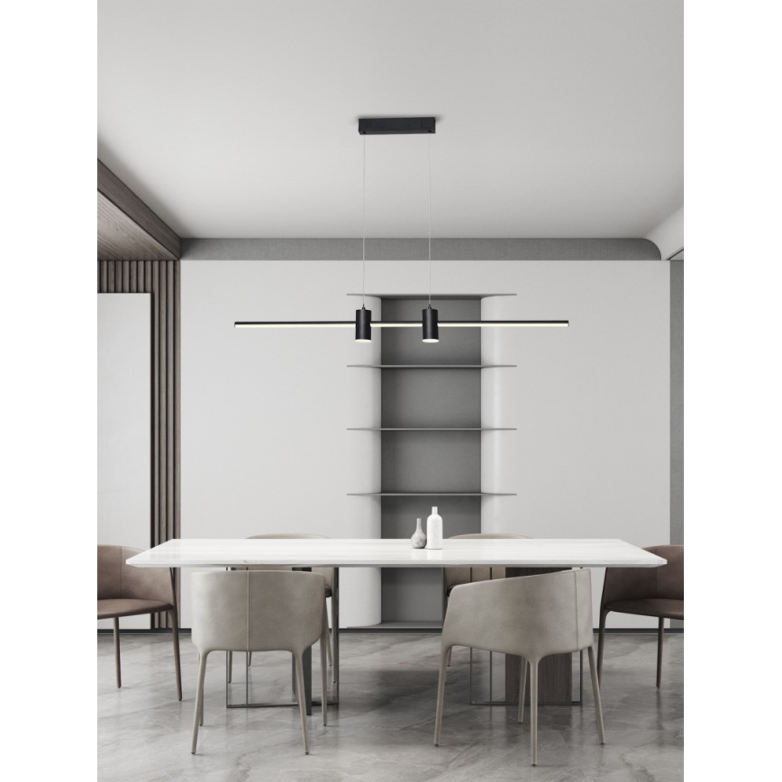 Immax NEO 07230L - LED Prigušivi luster na sajli NEO LITE ESTRELAS LED/30W/230V 2700-6500K Wi-Fi Tuya + Daljinski upravljač
