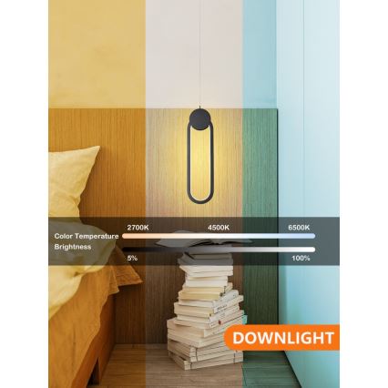 Immax NEO 07232L - LED Prigušivi luster na sajli NEO LITE OVALE LED/22W/230V 2700-6500K Wi-Fi Tuya + Daljinski upravljač