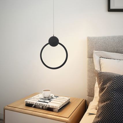 Immax NEO 07233L - LED Prigušivi luster na sajli NEO LITE OVALE LED/18W/230V Wi-Fi Tuya 2700-6500K + Daljinski upravljač