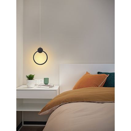 Immax NEO 07233L - LED Prigušivi luster na sajli NEO LITE OVALE LED/18W/230V Wi-Fi Tuya 2700-6500K + Daljinski upravljač