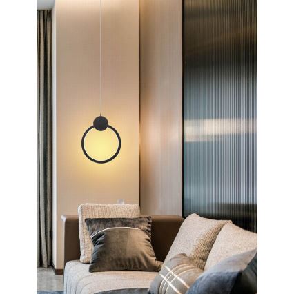 Immax NEO 07233L - LED Prigušivi luster na sajli NEO LITE OVALE LED/18W/230V Wi-Fi Tuya 2700-6500K + Daljinski upravljač