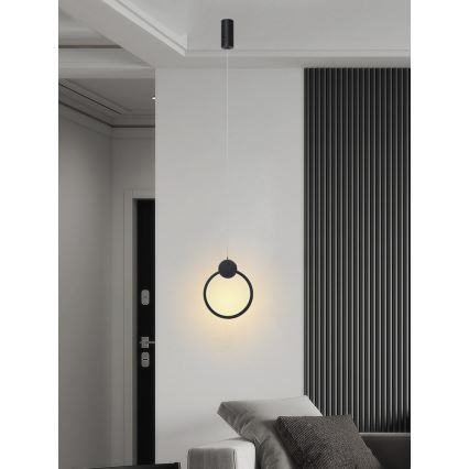 Immax NEO 07233L - LED Prigušivi luster na sajli NEO LITE OVALE LED/18W/230V Wi-Fi Tuya 2700-6500K + Daljinski upravljač