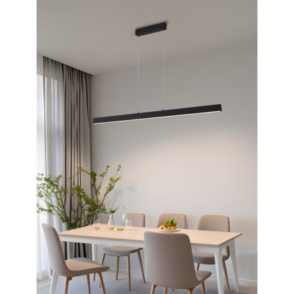 Immax NEO 07234L - LED Prigušivi luster na sajli NEO LITE TRIANGOLO LED/28W/230V Wi-Fi Tuya 2700-6500K + Daljinski upravljač
