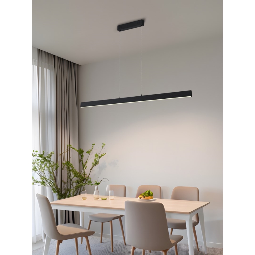 Immax NEO 07234L - LED Prigušivi luster na sajli NEO LITE TRIANGOLO LED/28W/230V Wi-Fi Tuya 2700-6500K + Daljinski upravljač