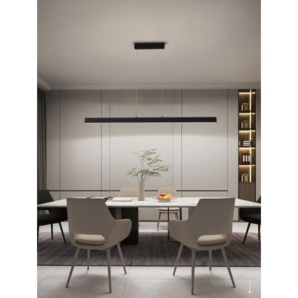 Immax NEO 07234L - LED Prigušivi luster na sajli NEO LITE TRIANGOLO LED/28W/230V Wi-Fi Tuya 2700-6500K + Daljinski upravljač