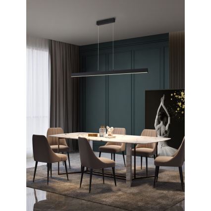 Immax NEO 07234L - LED Prigušivi luster na sajli NEO LITE TRIANGOLO LED/28W/230V Wi-Fi Tuya 2700-6500K + Daljinski upravljač