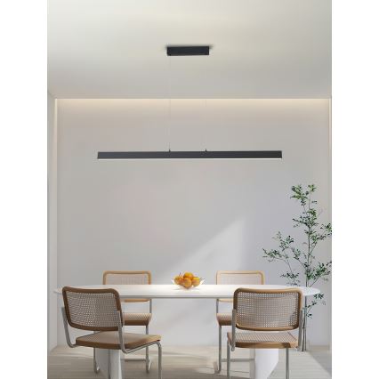 Immax NEO 07234L - LED Prigušivi luster na sajli NEO LITE TRIANGOLO LED/28W/230V Wi-Fi Tuya 2700-6500K + Daljinski upravljač