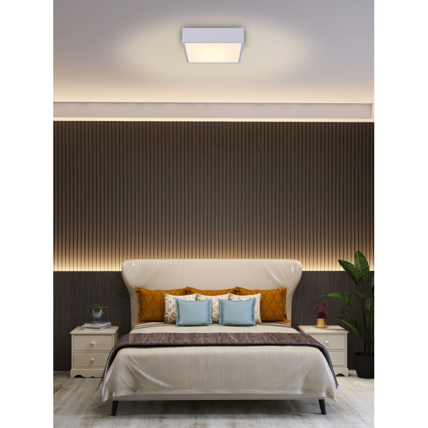 Immax NEO 07238L - LED Prigušiva plafonjera CANTO LED/22W/230V bela Tuya + Daljinski upravljač