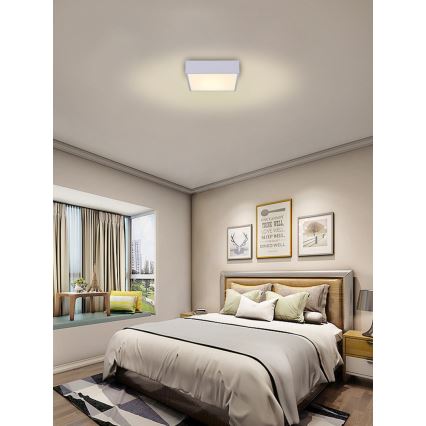 Immax NEO 07238L - LED Prigušiva plafonjera CANTO LED/22W/230V bela Tuya + Daljinski upravljač