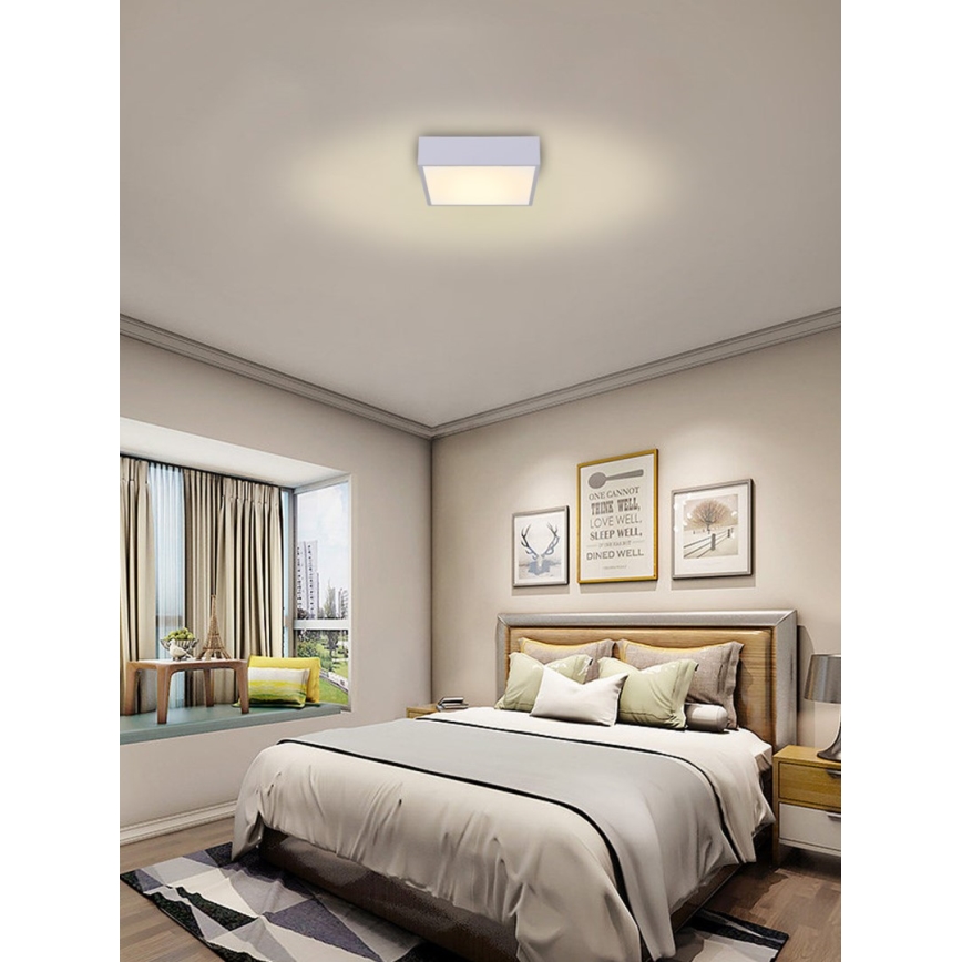 Immax NEO 07238L - LED Prigušiva plafonjera CANTO LED/22W/230V bela Tuya + Daljinski upravljač