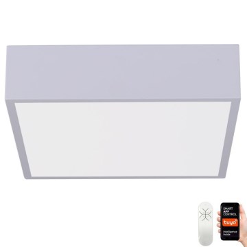 Immax NEO 07238L - LED Prigušiva plafonjera CANTO LED/22W/230V bela Tuya + Daljinski upravljač