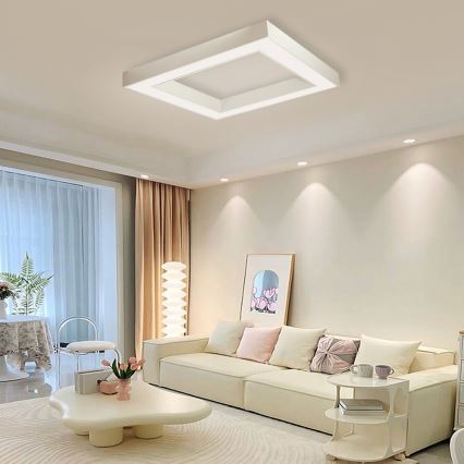 Immax NEO 07240L - LED Prigušiva plafonjera CANTO LED/60W/230V 2700-6500K Tuya bela