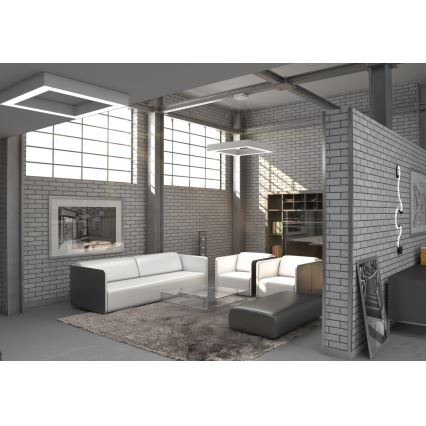 Immax NEO 07240L - LED Prigušiva plafonjera CANTO LED/60W/230V 2700-6500K Tuya bela