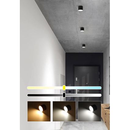 Immax NEO 07242L - LED Prigušiva plafonjera RONDATE LED/18W/230V 11,5 cm Wi-Fi Tuya