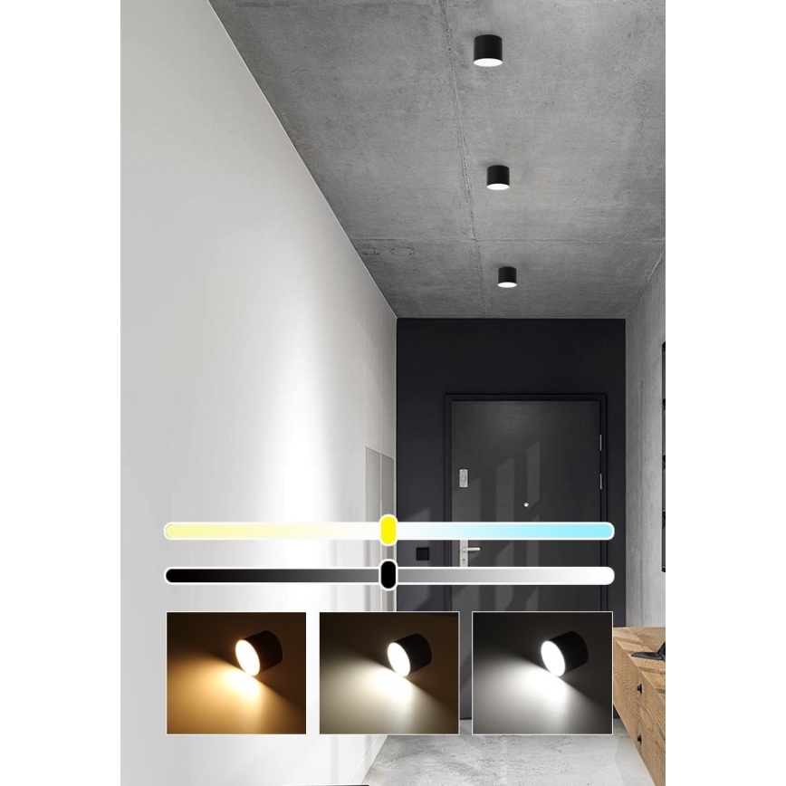 Immax NEO 07242L - LED Prigušiva plafonjera RONDATE LED/18W/230V 11,5 cm Wi-Fi Tuya