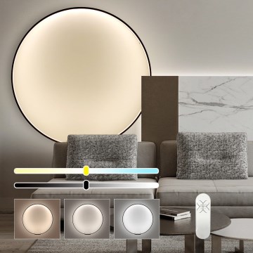 Immax NEO 07245-80 - LED Prigušiva zidna lampa FINO LED/50W/230V 2700-6500K 80 cm Tuya + Daljinski upravljač