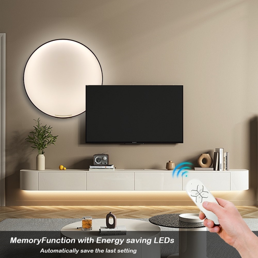 Immax NEO 07245-80 - LED Prigušiva zidna lampa FINO LED/50W/230V 2700-6500K 80 cm Tuya + Daljinski upravljač