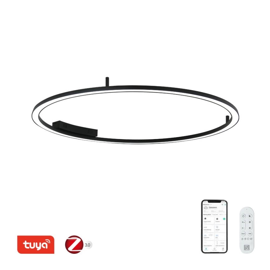 Immax NEO 07246-120 - LED Prigušiva plafonjera FINO LED/72W/230V 120 cm Tuya + Daljinski upravljač